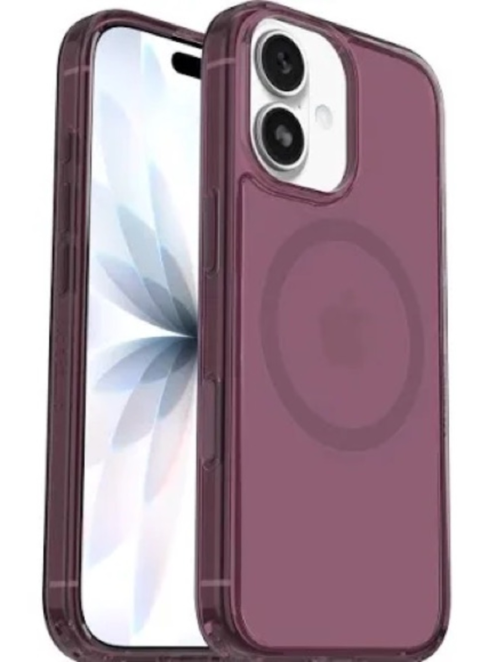 Symmetry Plum MagSafe-Compatible Protective Phone Case iPhone 16